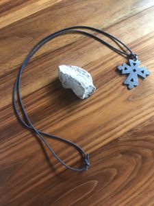 rock, pectoral cross